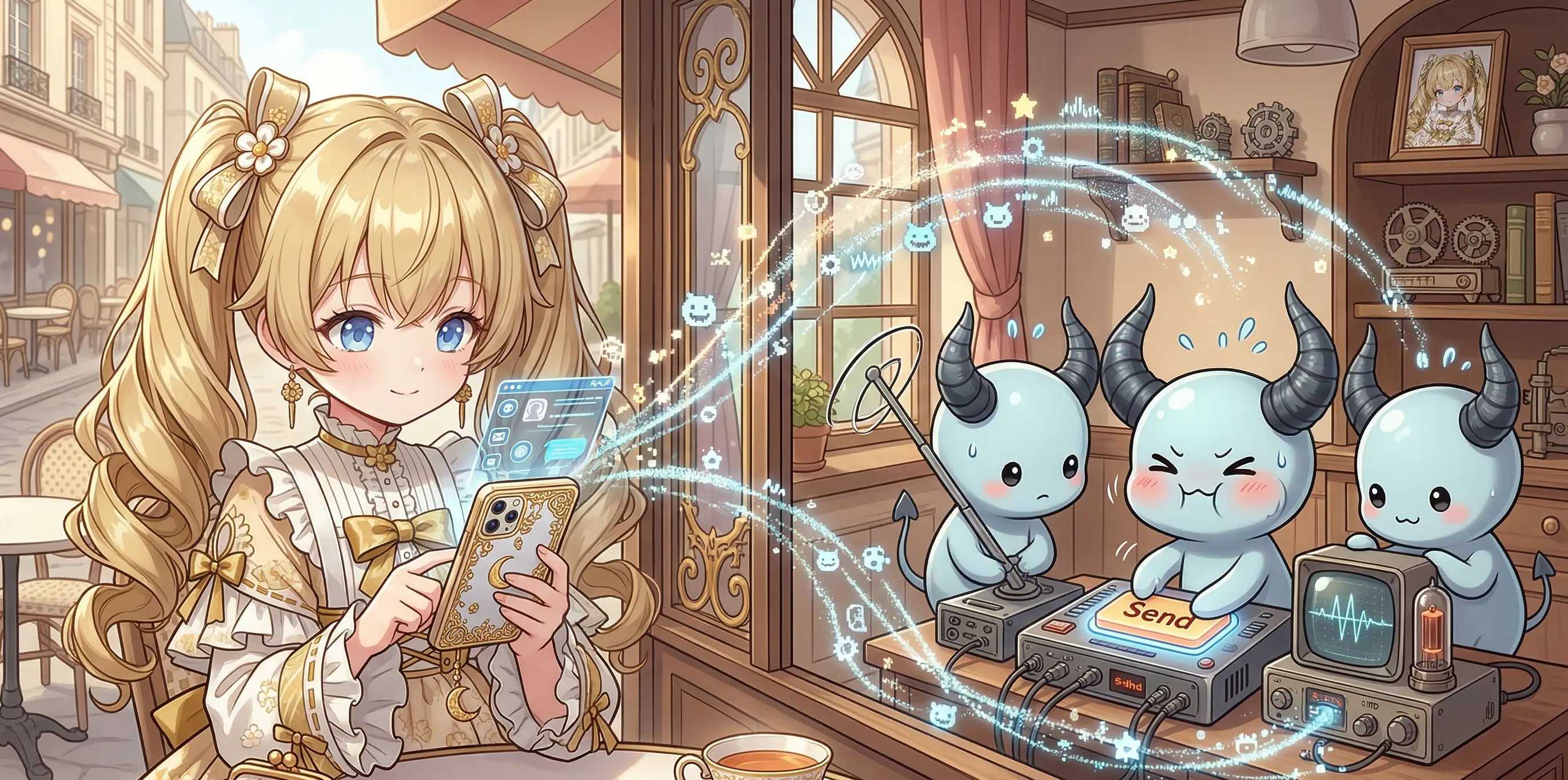 外出先からのリモートアクセス画面